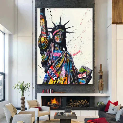 Abstract Canvas Art by Paints Lab