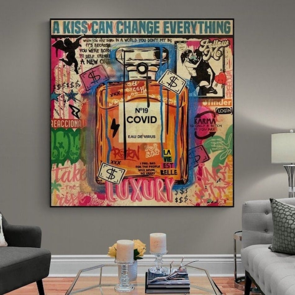 A Kiss Can Change Everything - Graffiti Art Drawings | Paints Lab