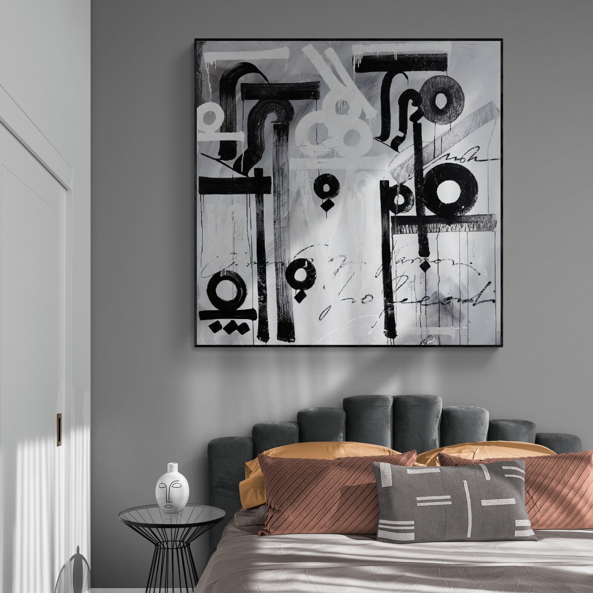 Abstract Calligraffiti