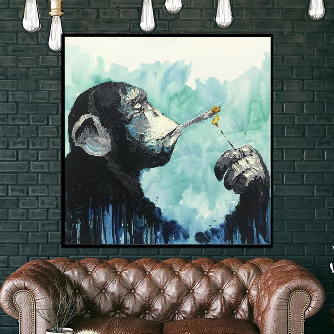 Abstract Funny Monkey