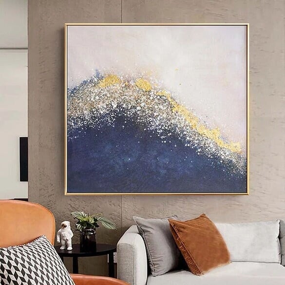 Big Wave Abstract Wall Art
