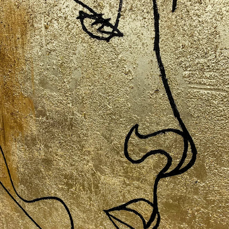 Faces Abstract Wall Art