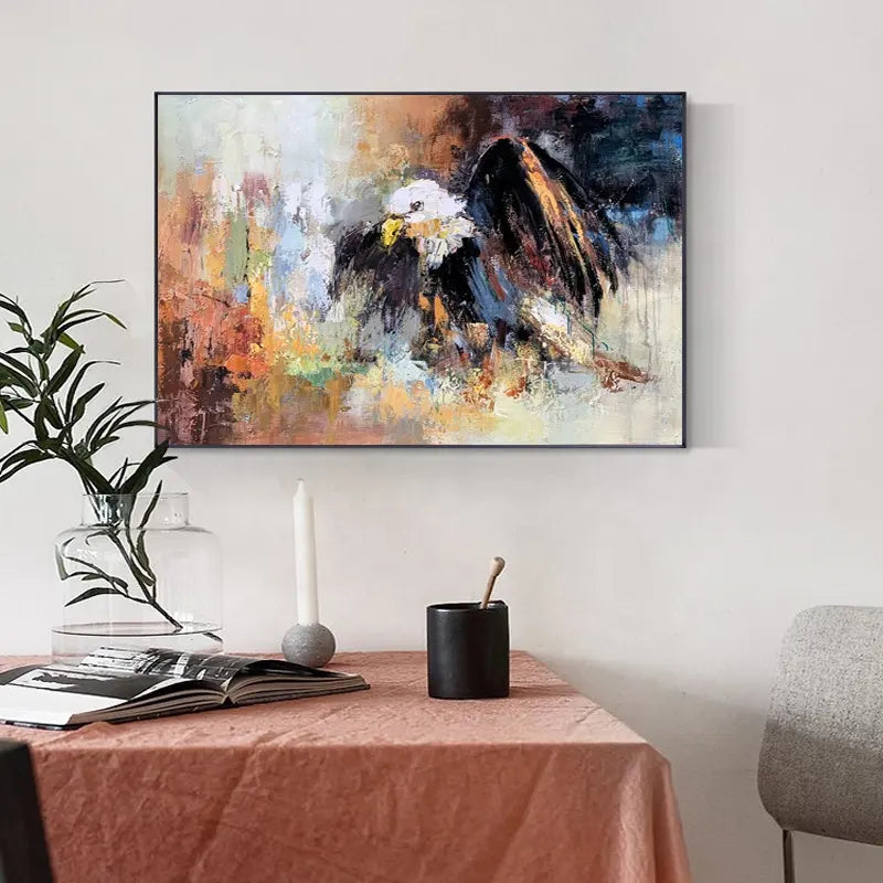 Eagle Abstract Painting