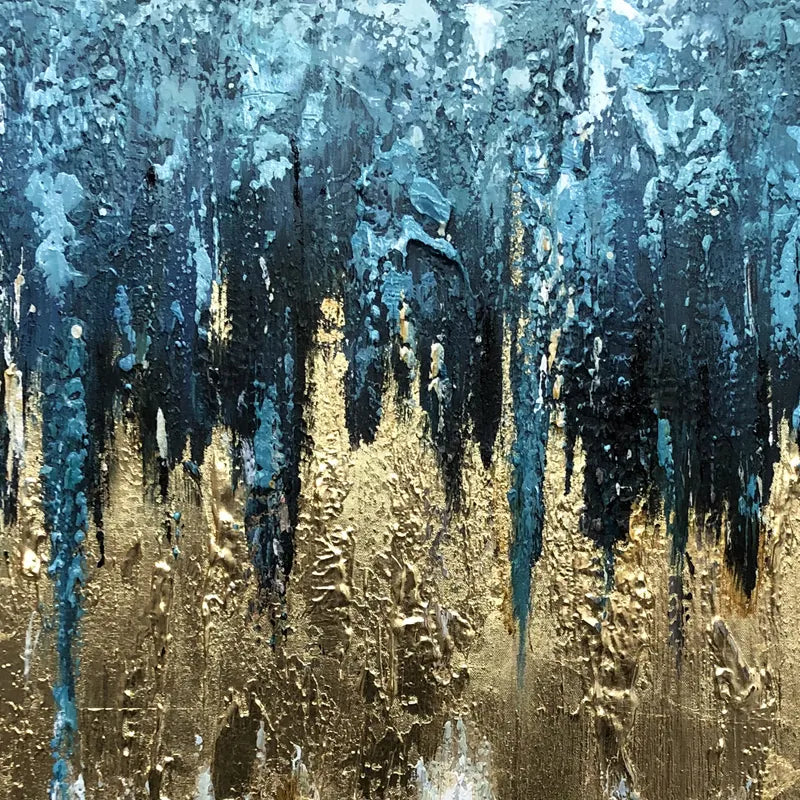 Blue/Gold/White