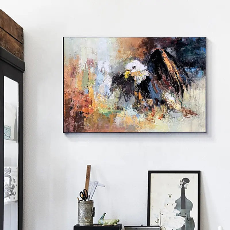 Eagle Abstract Painting