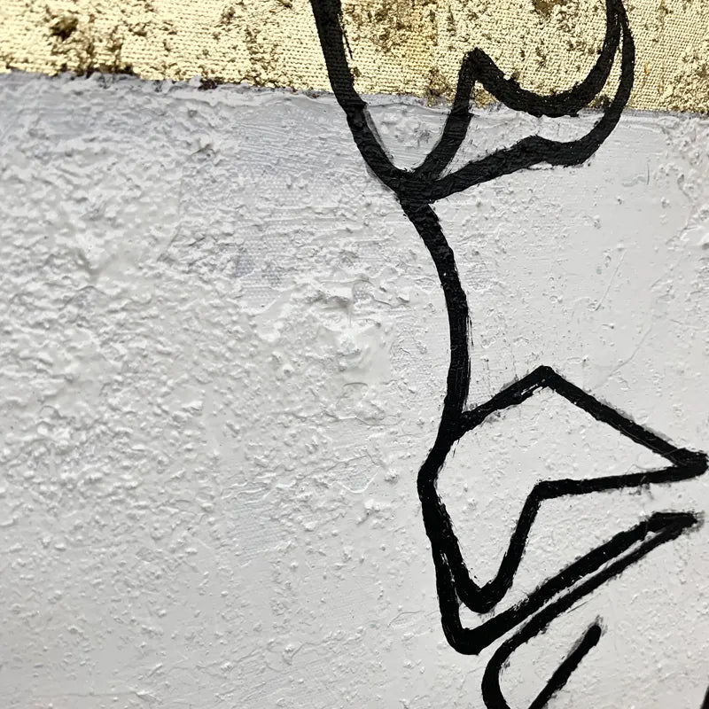 Faces Abstract Wall Art