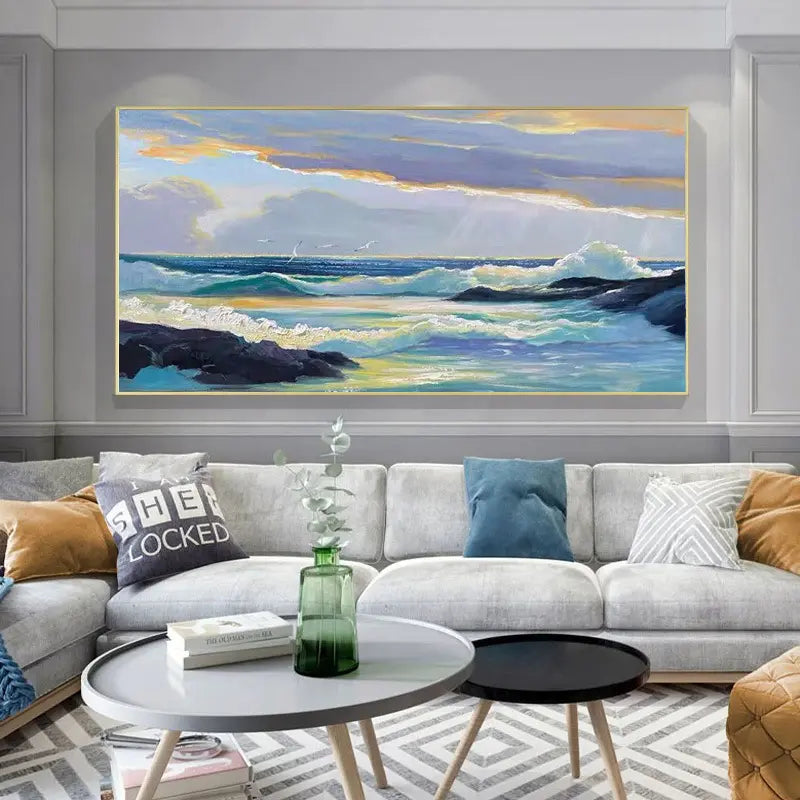 Horizontal Sea Scenery