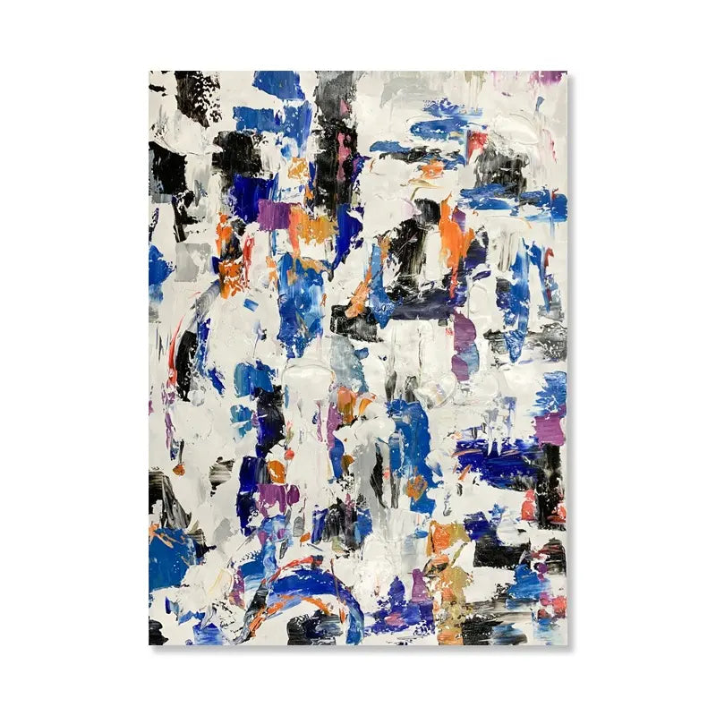 Colorful Abstract Painting - Wall Art - Paints Lab