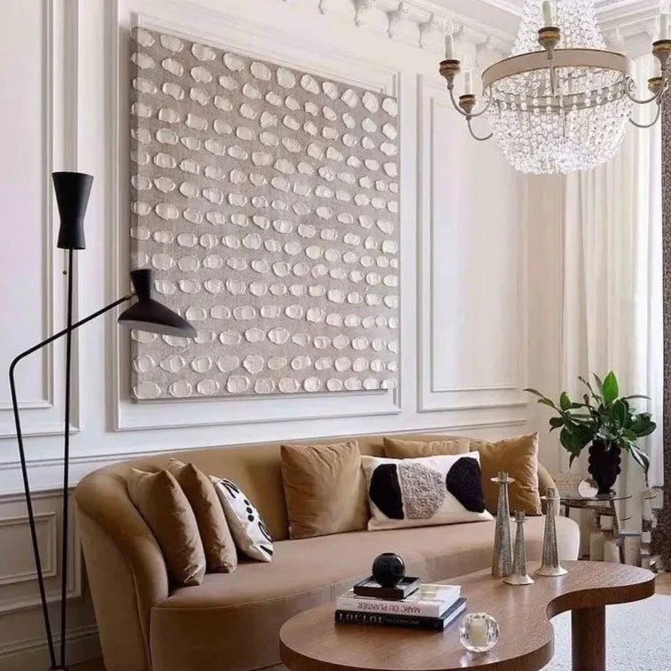 Boho Style 3D Textured Painting