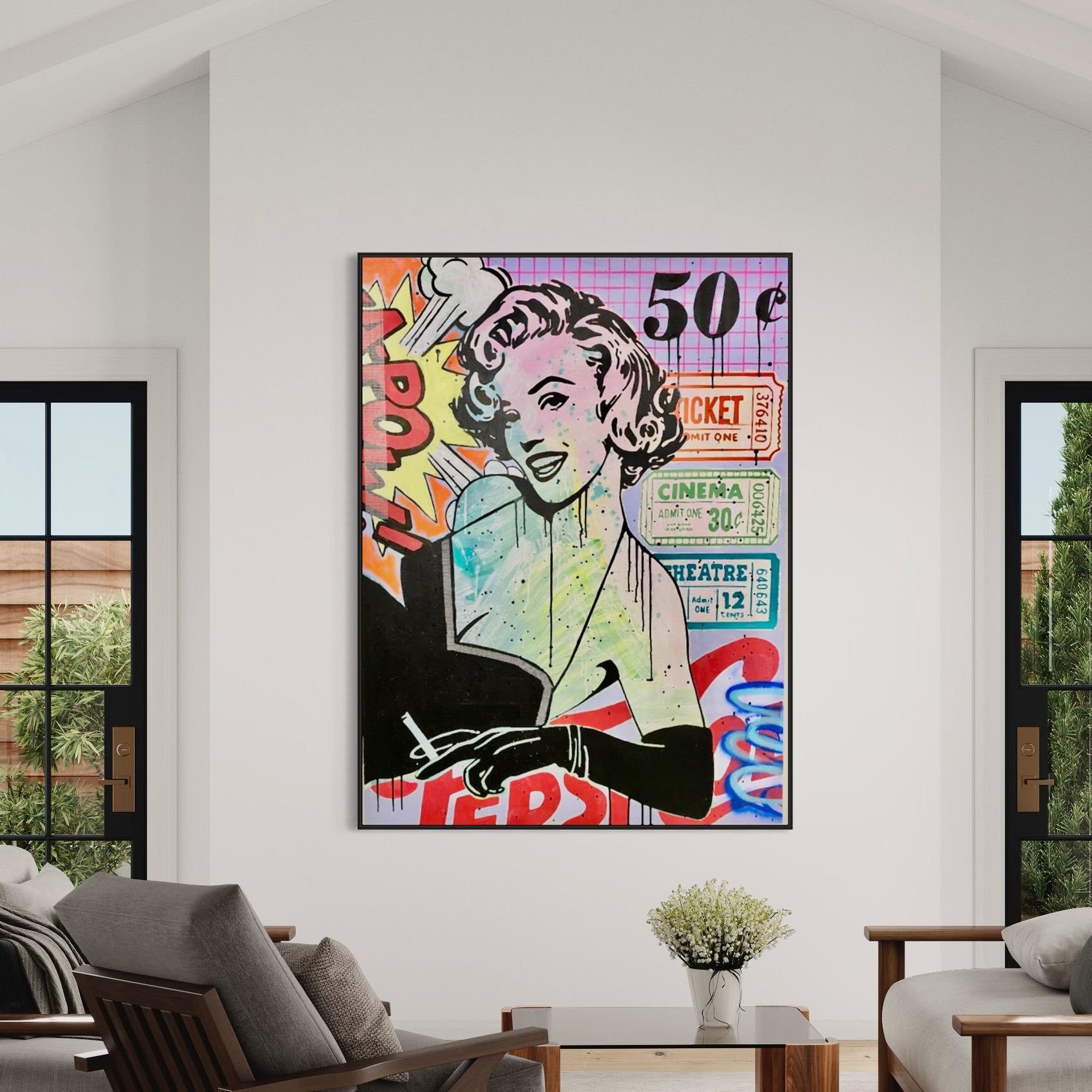 Marilyn Modern Pop Art