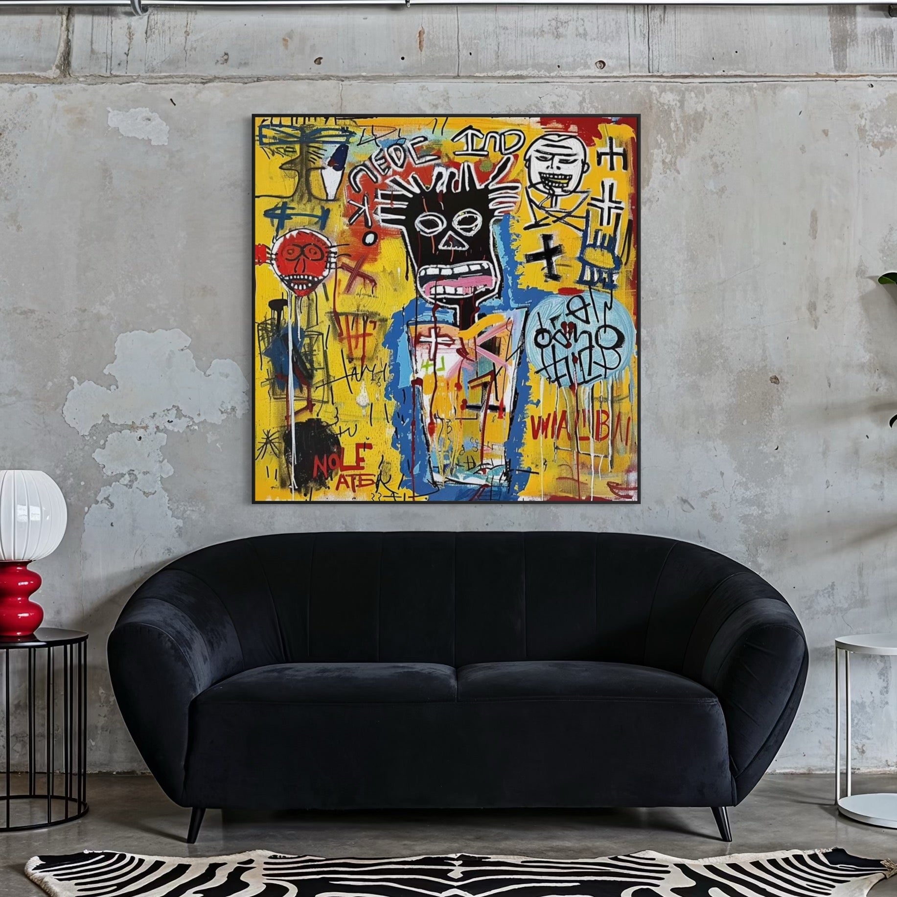 Modern Graffiti Painting