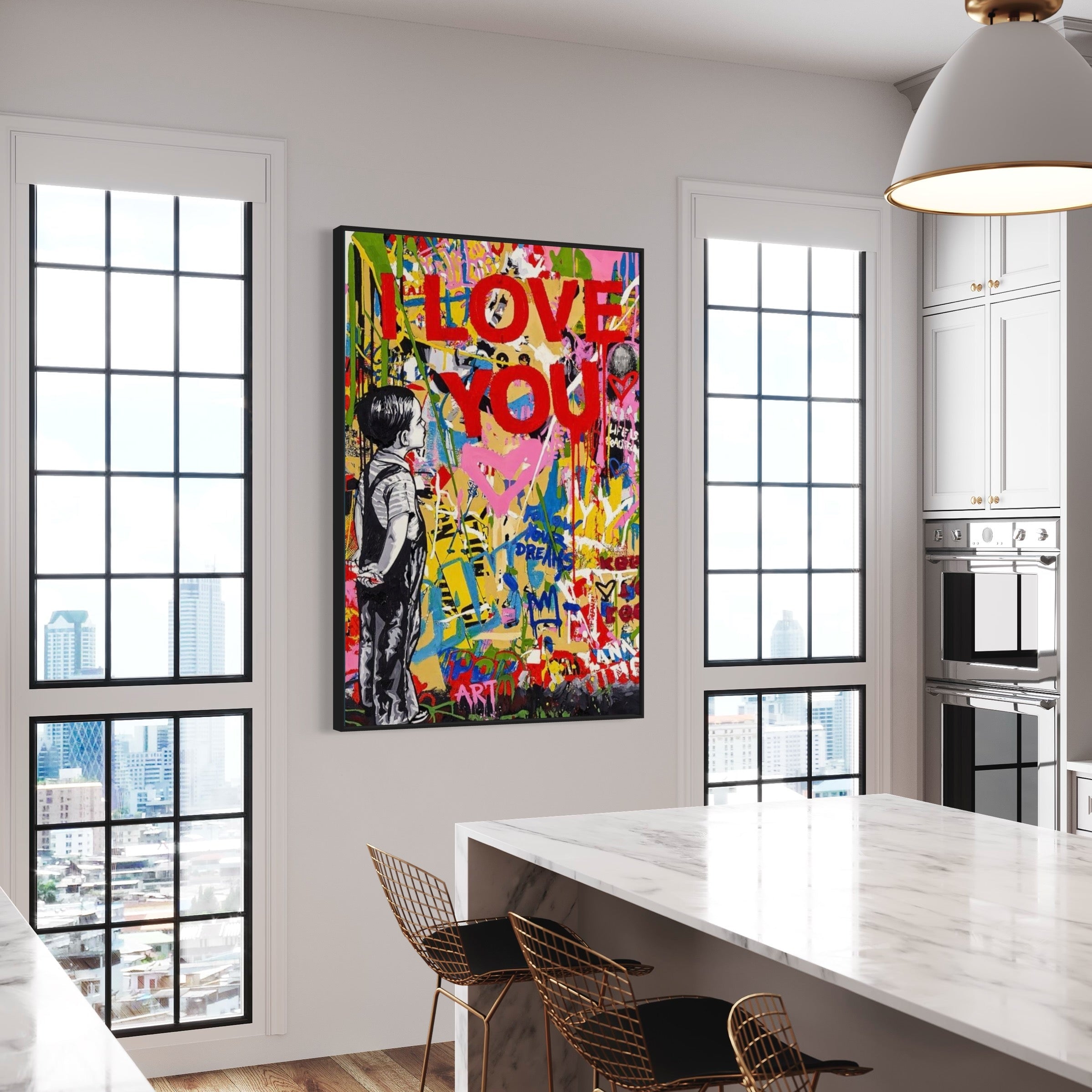 I Love You - Banksy Boy