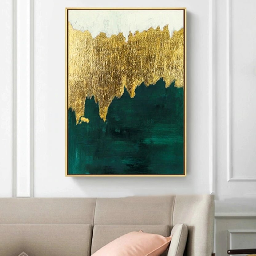 Luxurious Green & Gold