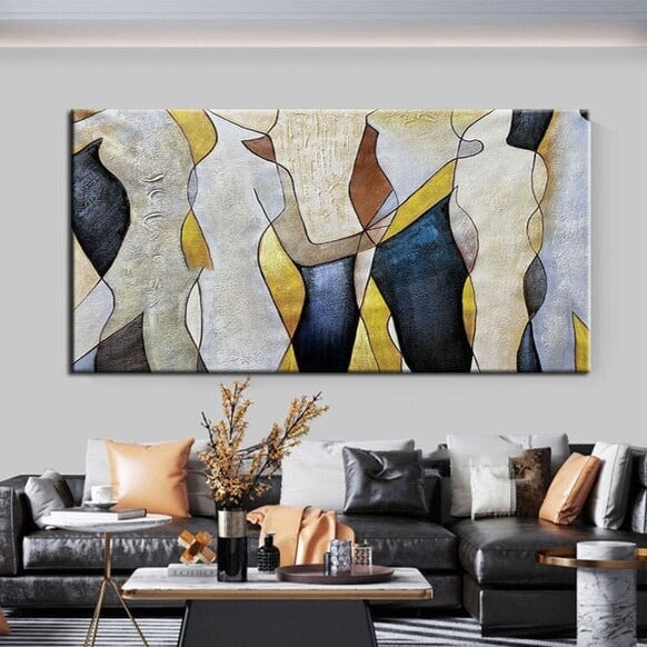 People Abstract Art