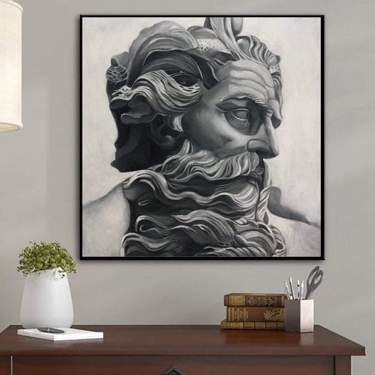 Thunder Gods Abstract Wall Art
