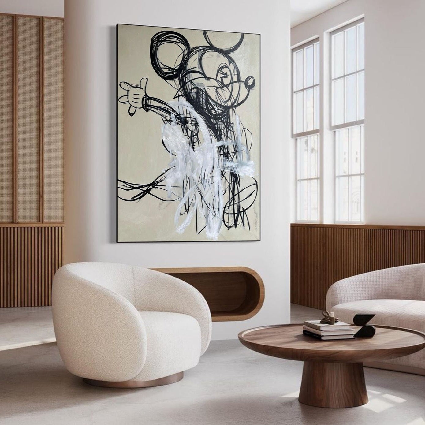 Modern Graffiti Painting