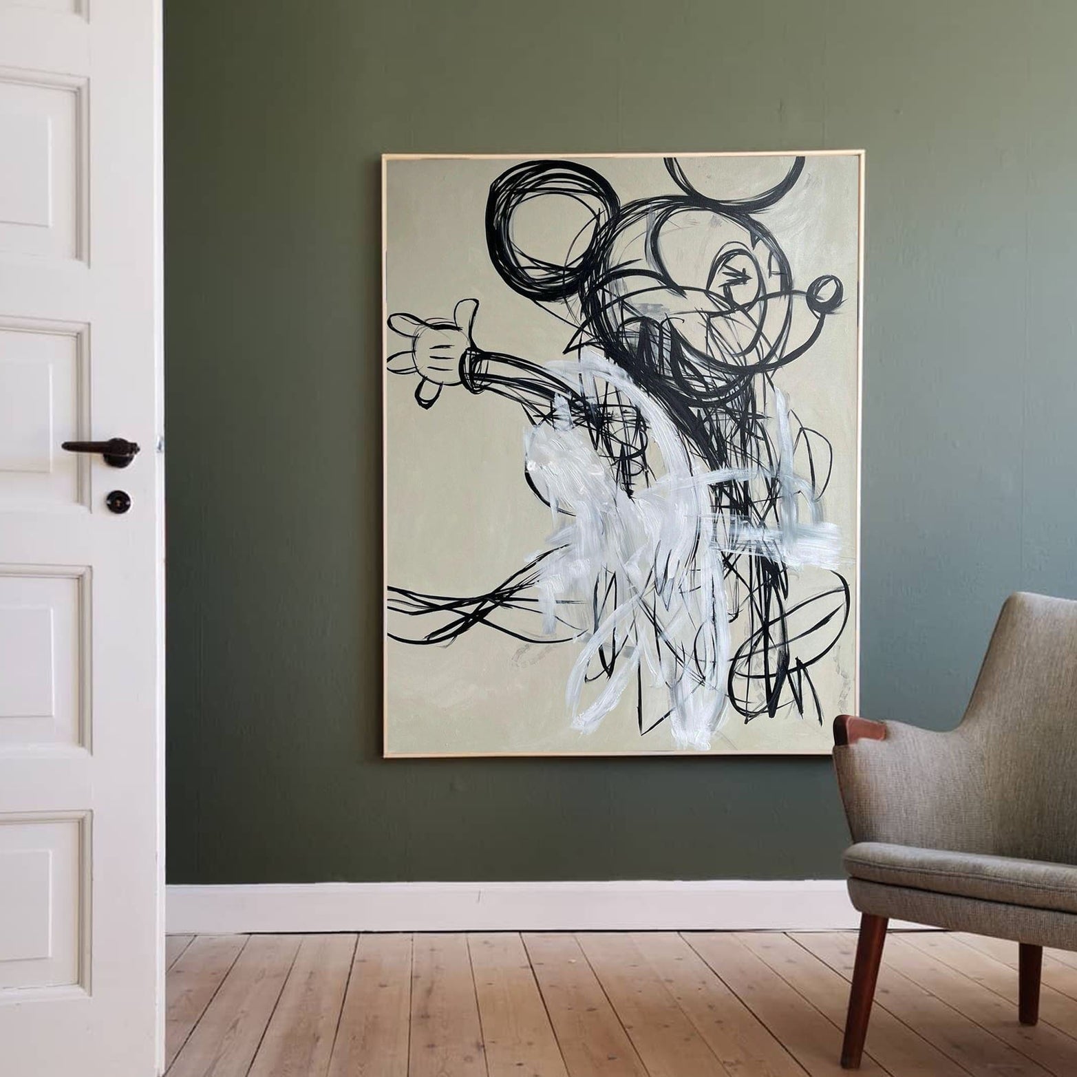 Modern Graffiti Painting