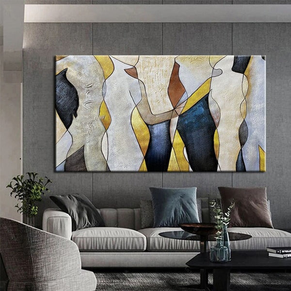People Abstract Art