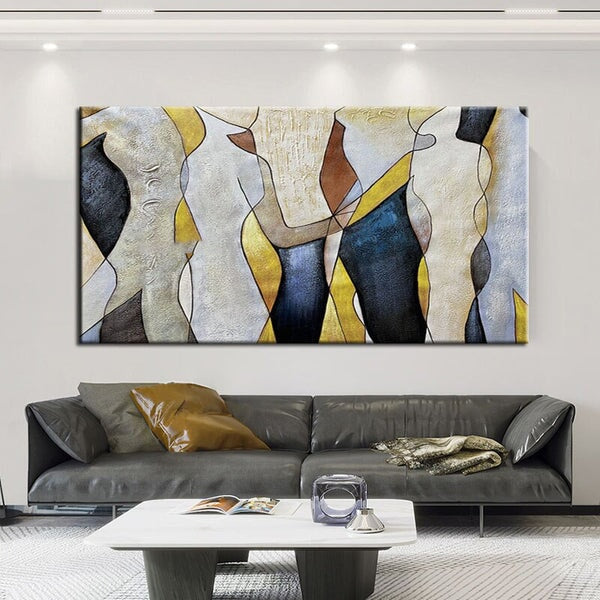 People Abstract Art
