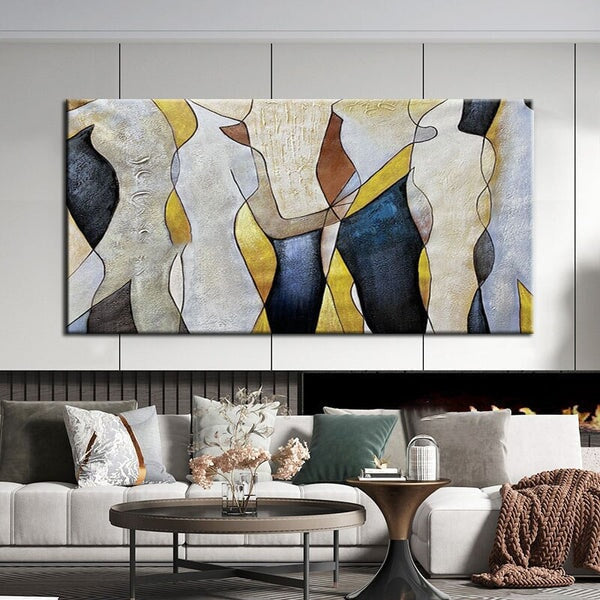 People Abstract Art