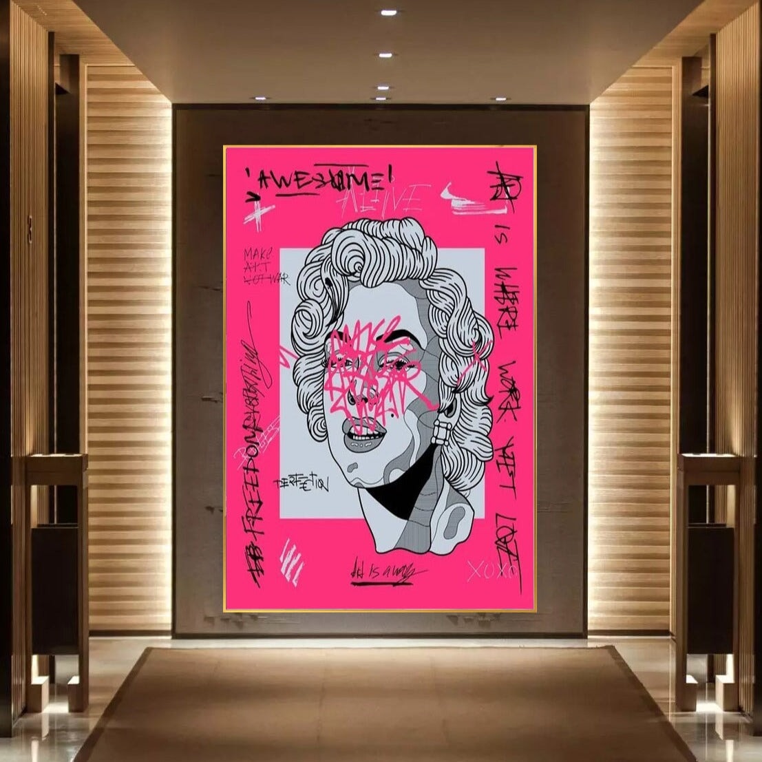 Marilyn Modern Graffiti