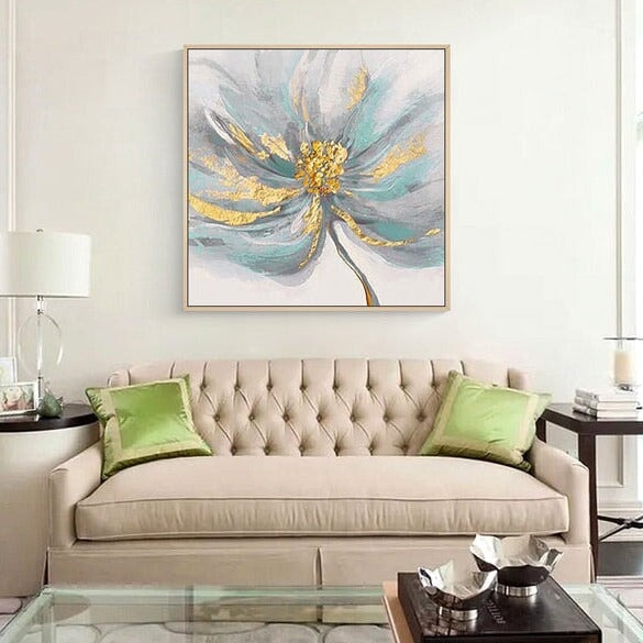 Blooming Tenderness Abstract Art - Blooming Abstract Art