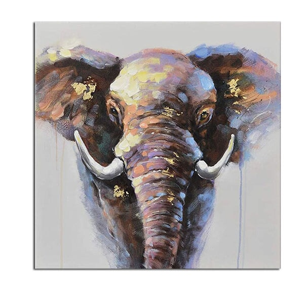 Elephant Abstract Wall Art. |Elephant Abstract Wall Art | Abstract Wall Art | Paints Lab