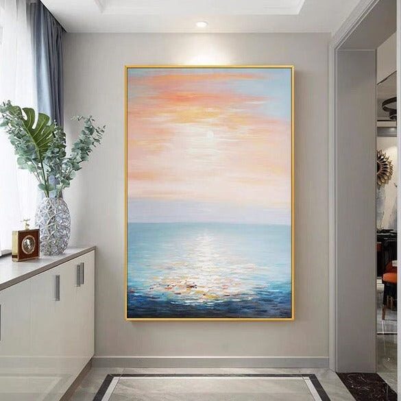 Endless Ocean Abstract ArtEndless Ocean Abstract Art - Endless Ocean Abstract Wall Art