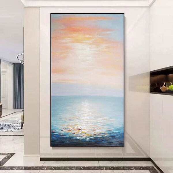 Endless Ocean Abstract ArtEndless Ocean Abstract Art - Endless Ocean Abstract Wall Art