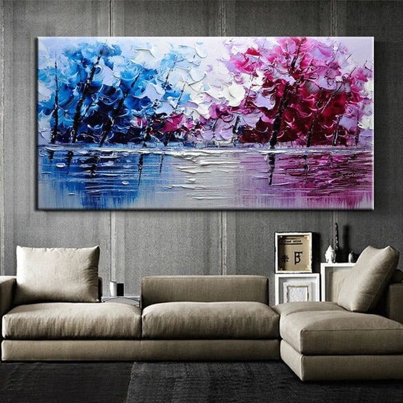 Trees Abstract Art