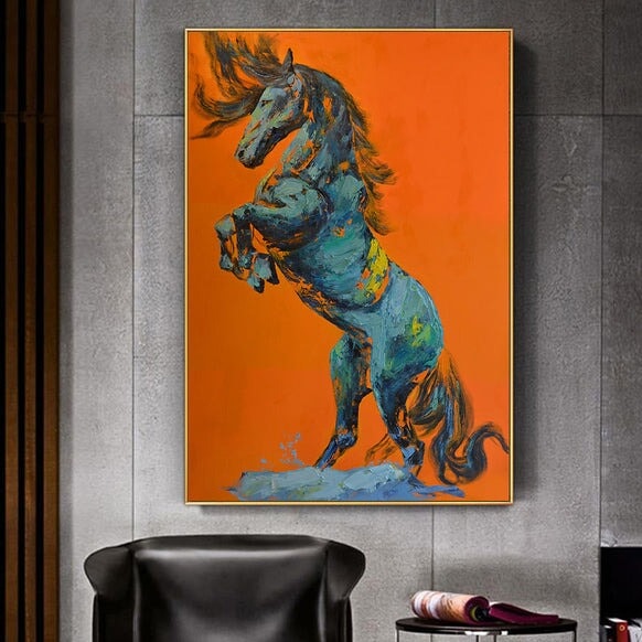 Horse Abstract Wall Art