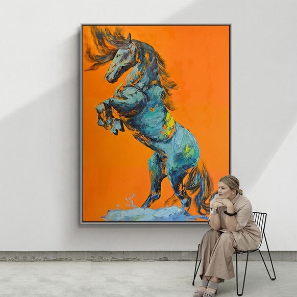 Horse Abstract Wall Art