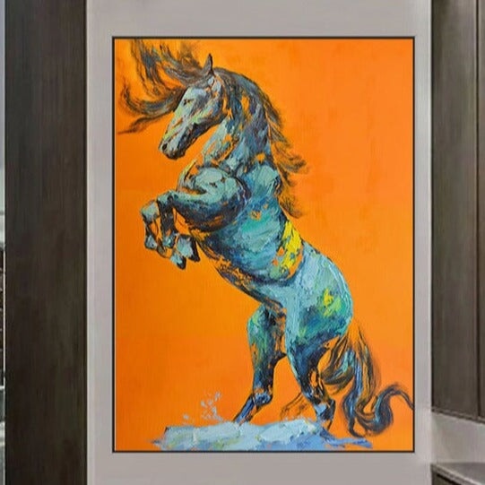 Horse Abstract Wall Art