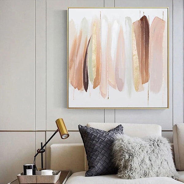 Feathers Abstract Wall Art