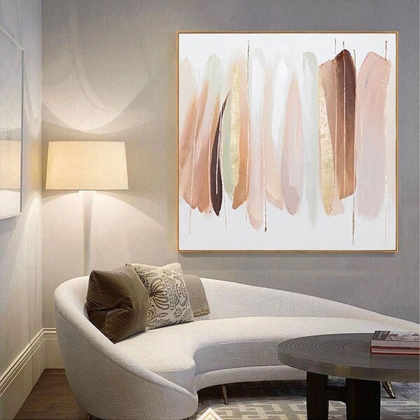 Feathers Abstract Wall Art