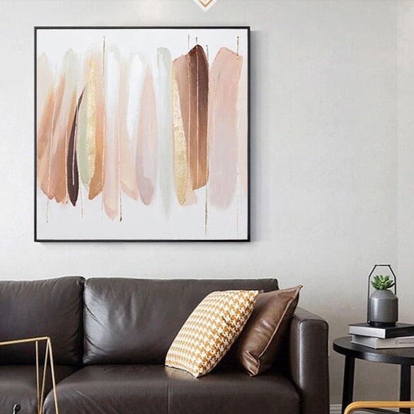 Feathers Abstract Wall Art