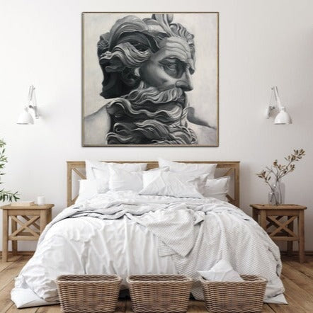 King of the Gods Abstract Wall Art