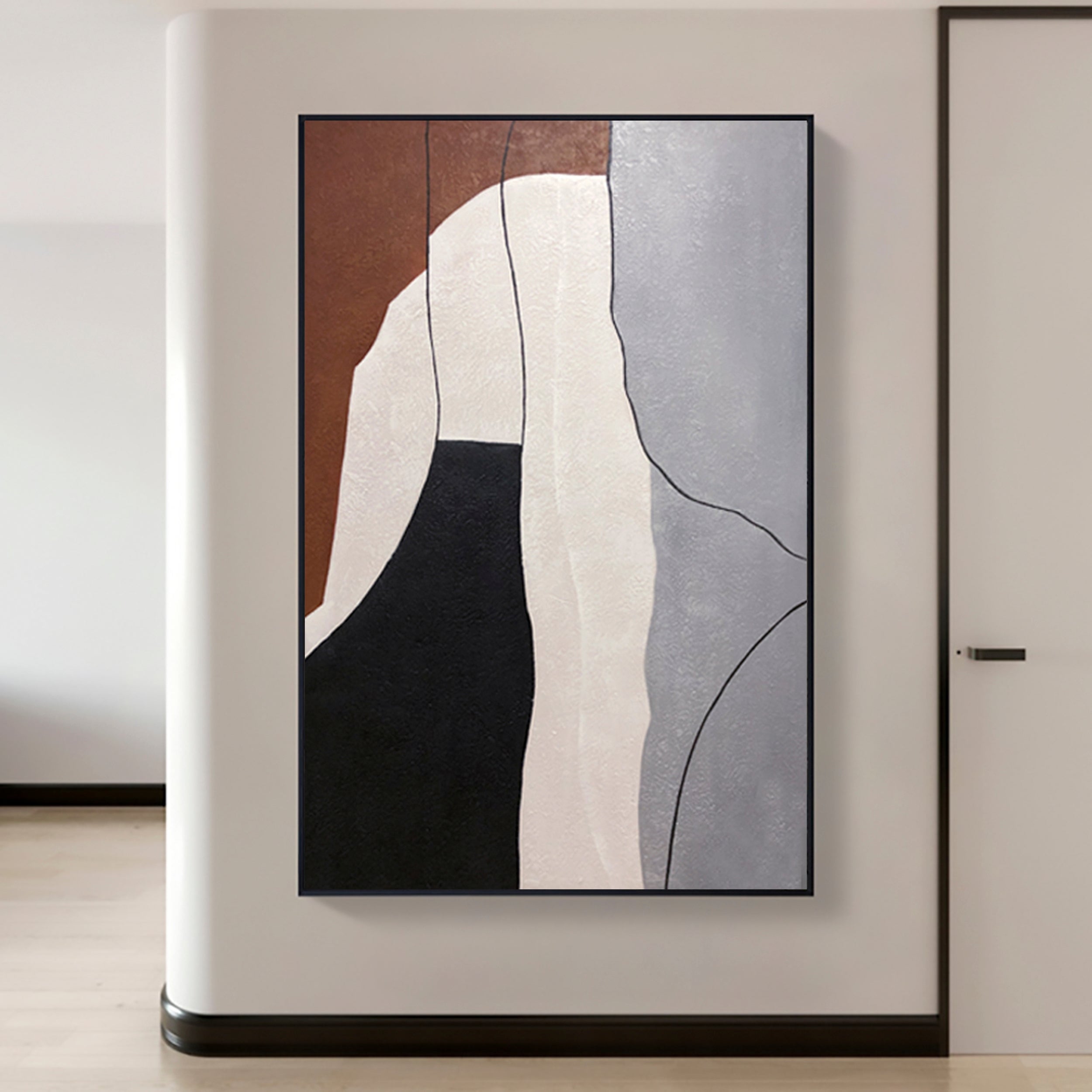 Bishop Wall Art - Bishop Abstract Wall Art - Paints Lab