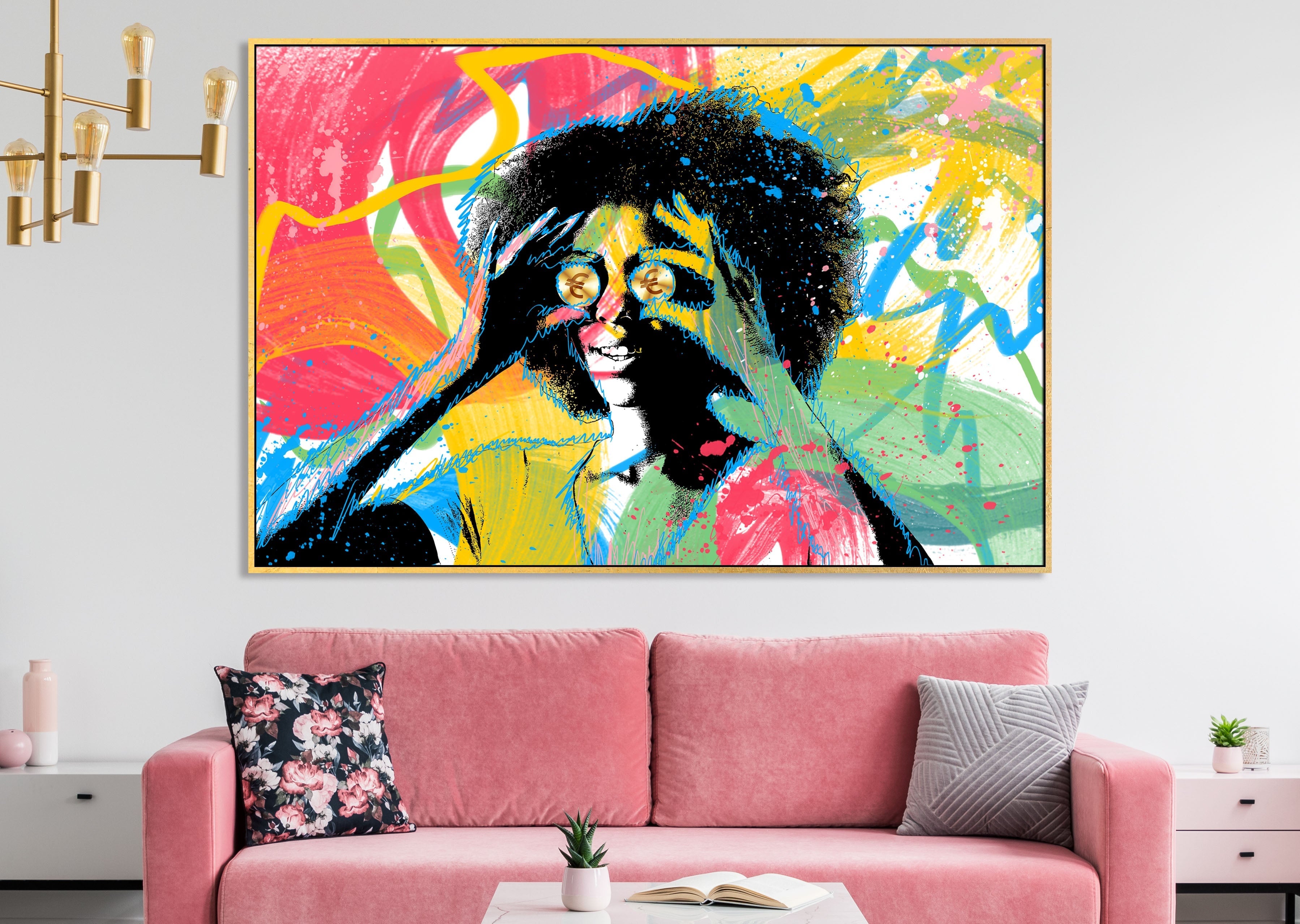 Graffiti Wall Art Painting - Graffiti Oil Painting - Paints Lab