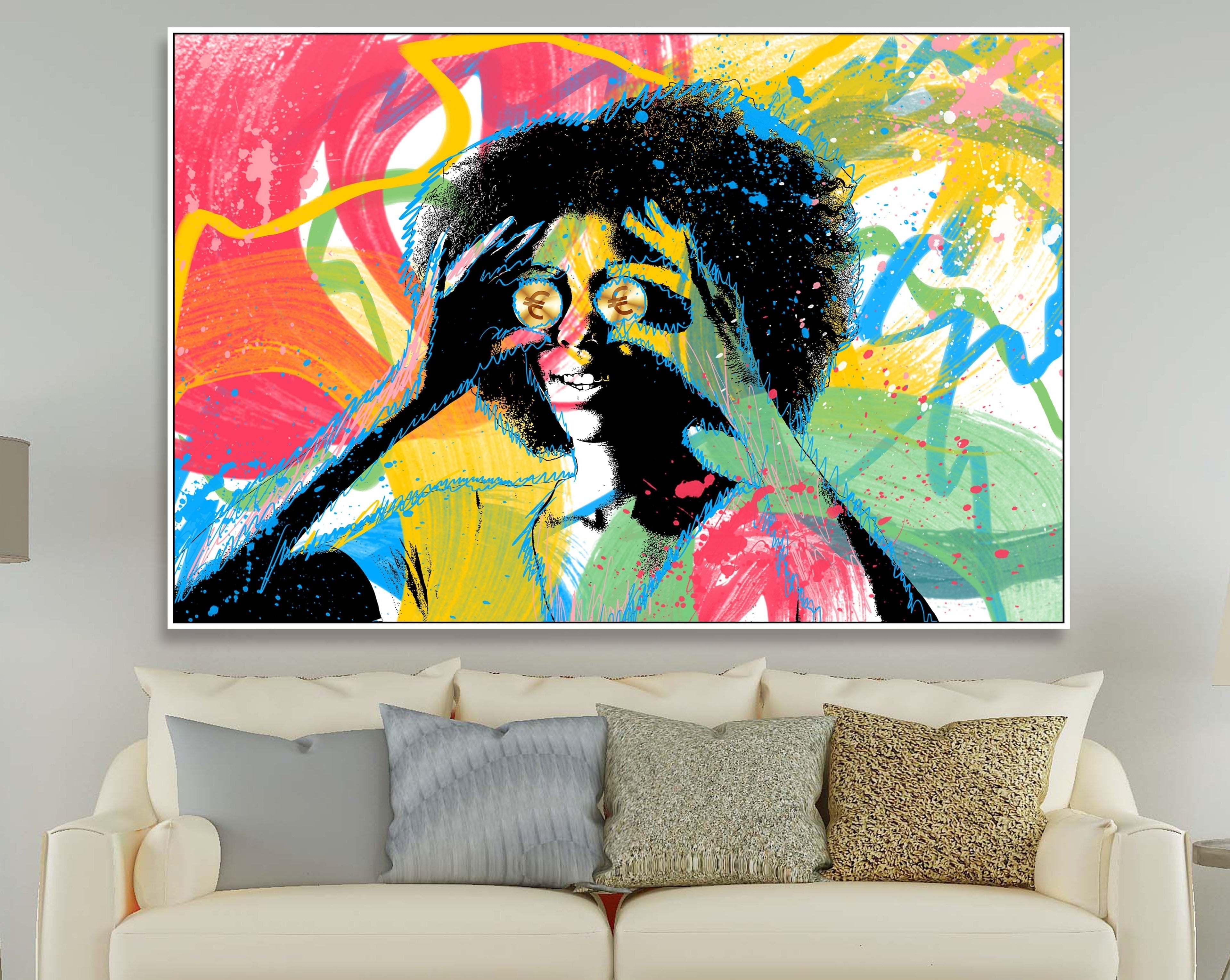 Graffiti Wall Art Painting - Graffiti Oil Painting - Paints Lab