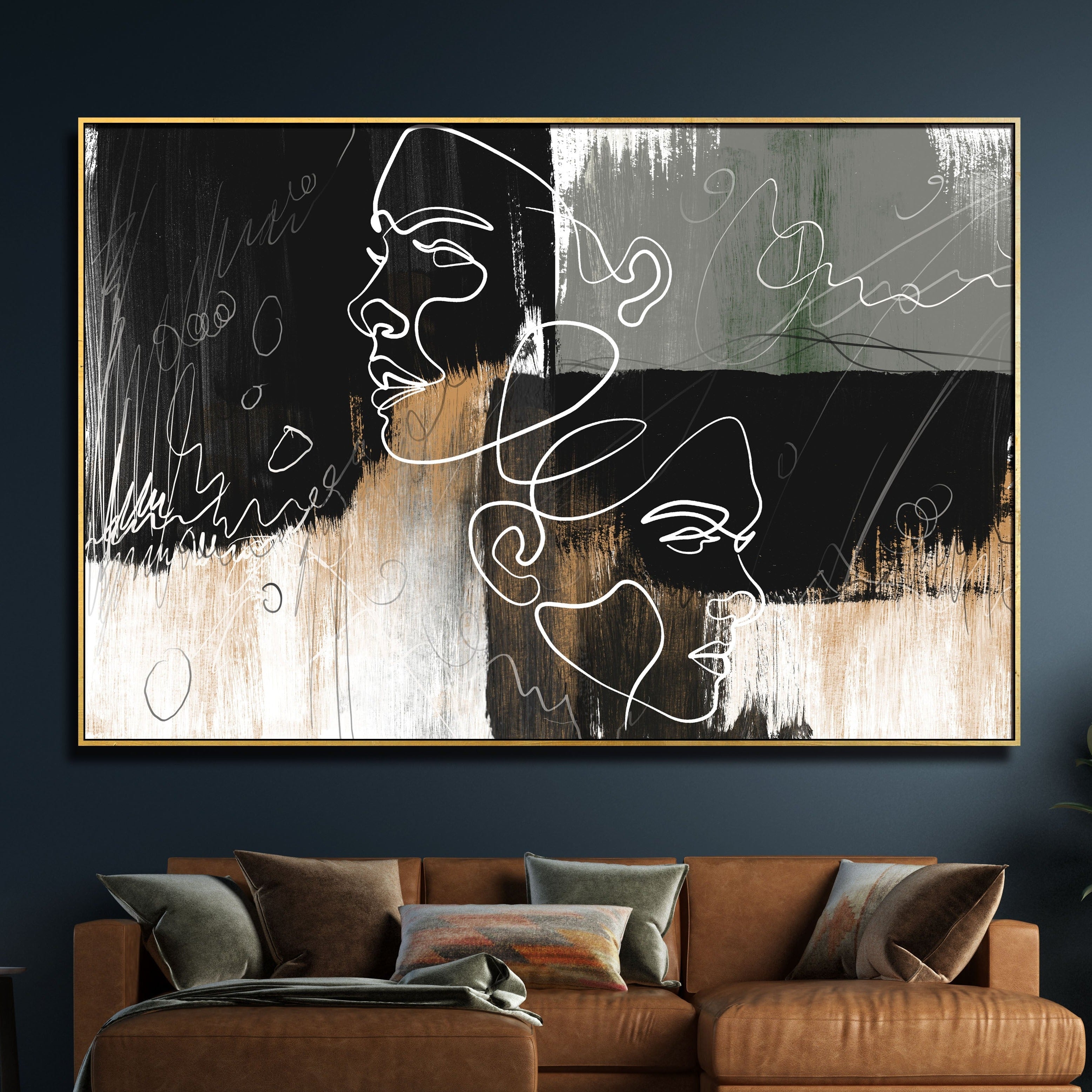Mirror Graffiti Wall Art