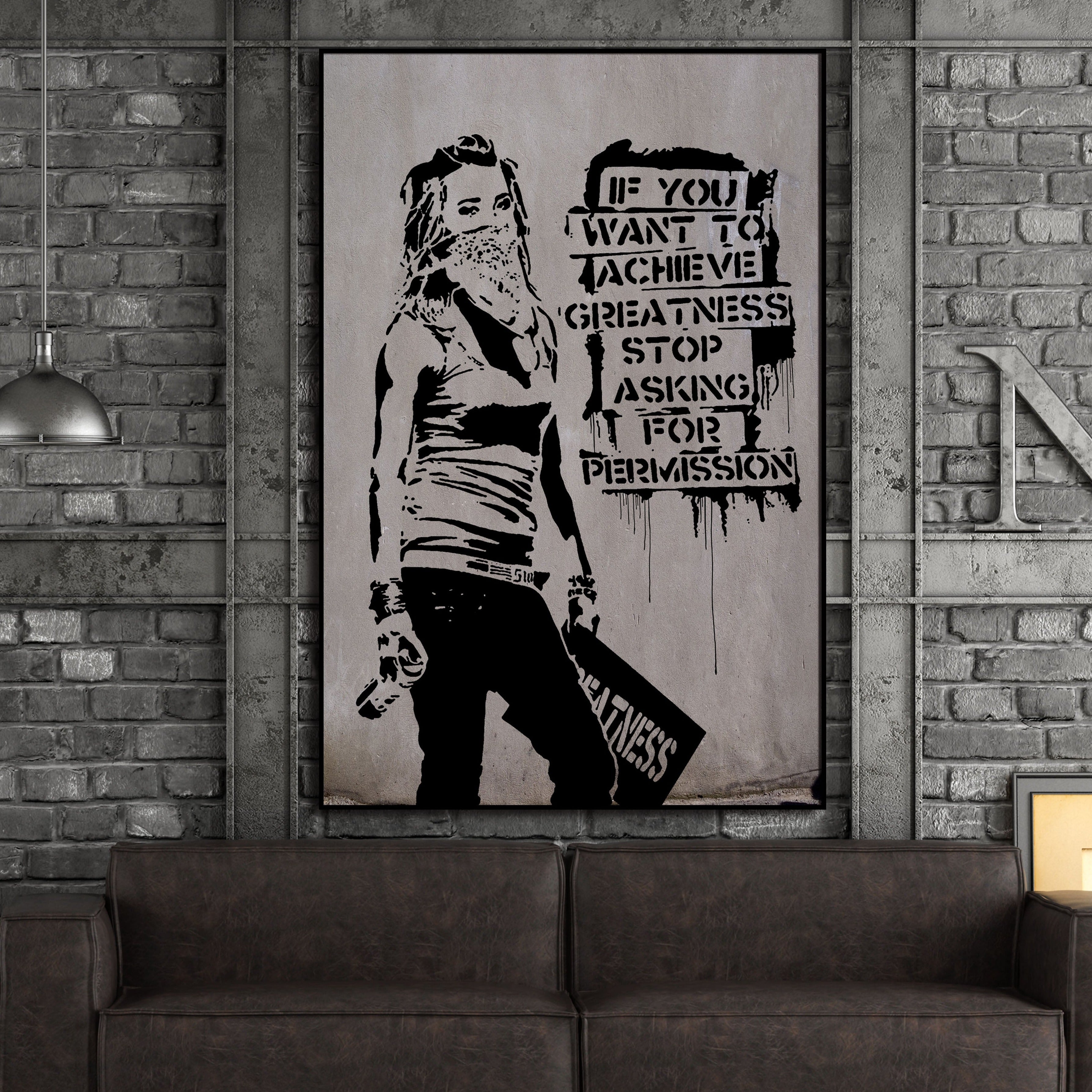 Motivational Graffiti Wall Art - Motivational Graffiti Art