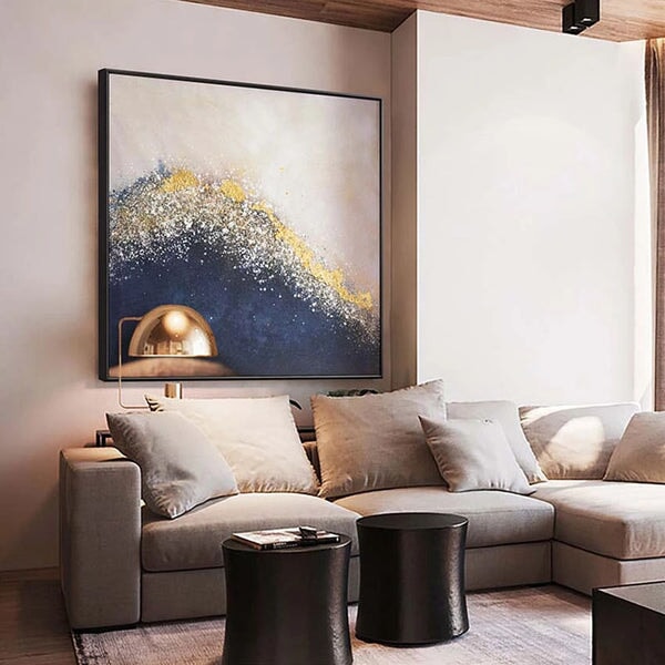 Big Wave Abstract Wall Art