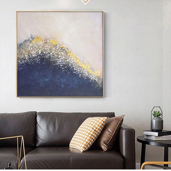 Big Wave Abstract Wall Art
