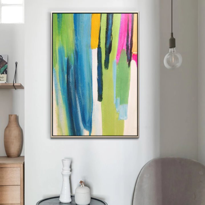 Addiction Abstract Wall Art