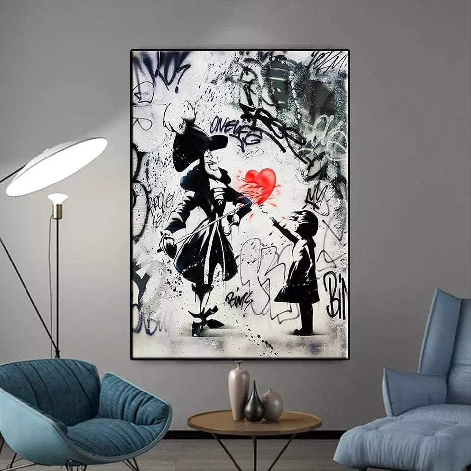 Balloon Girl with Musketeer