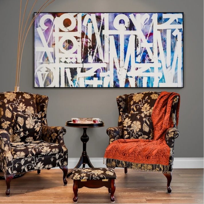Horizontal Calligraffiti Graffiti Art - Calligraffiti Graffiti Art - Paints Lab