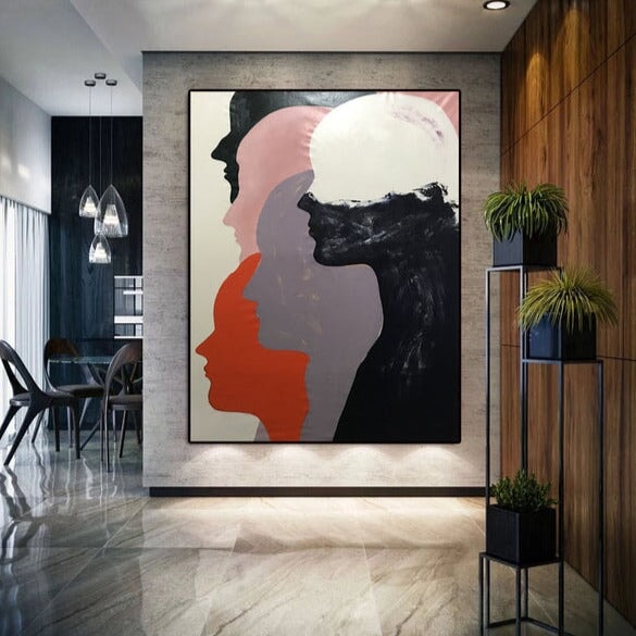 Superiority Of Reason Abstract Wall Art