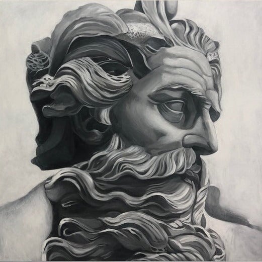 King of the Gods Abstract Wall Art