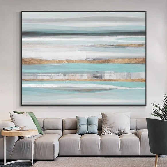 Sea Breeze Abstract Wall Art